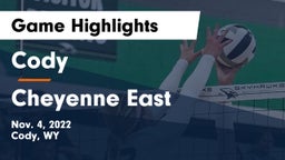 Cody  vs Cheyenne East  Game Highlights - Nov. 4, 2022
