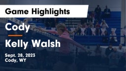 Cody  vs Kelly Walsh  Game Highlights - Sept. 28, 2023