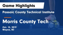 Passaic County Technical Institute vs Morris County Tech Game Highlights - Oct. 15, 2019