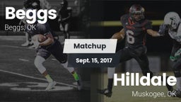 Matchup: Beggs  vs. Hilldale  2017