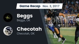 Recap: Beggs  vs. Checotah  2017