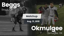 Matchup: Beggs  vs. Okmulgee  2018