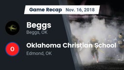 Recap: Beggs  vs. Oklahoma Christian School 2018