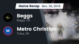 Recap: Beggs  vs. Metro Christian  2018