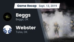 Recap: Beggs  vs. Webster  2019