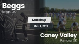 Matchup: Beggs  vs. Caney Valley  2019