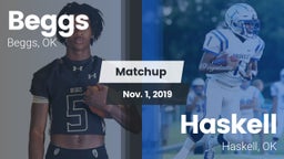 Matchup: Beggs  vs. Haskell  2019