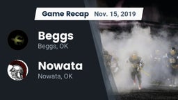 Recap: Beggs  vs. Nowata  2019