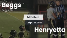 Matchup: Beggs  vs. Henryetta  2020