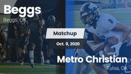 Matchup: Beggs  vs. Metro Christian  2020