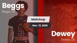 Matchup: Beggs  vs. Dewey  2020