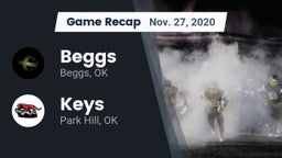 Recap: Beggs  vs. Keys  2020