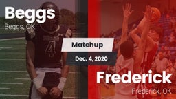 Matchup: Beggs  vs. Frederick  2020