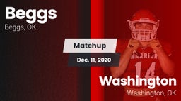 Matchup: Beggs  vs. Washington  2020