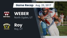 Recap: WEBER  vs. Roy  2017