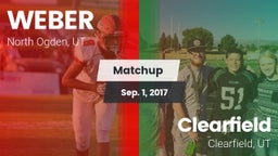 Matchup: WEBER  vs. Clearfield  2017