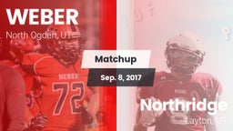 Matchup: WEBER  vs. Northridge  2017