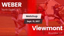Matchup: WEBER  vs. Viewmont  2017
