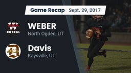 Recap: WEBER  vs. Davis  2017