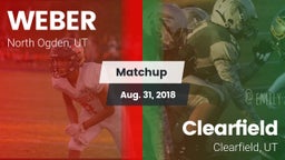 Matchup: WEBER  vs. Clearfield  2018