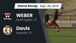 Recap: WEBER  vs. Davis  2018