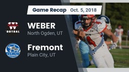 Recap: WEBER  vs. Fremont  2018