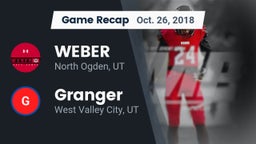 Recap: WEBER  vs. Granger  2018