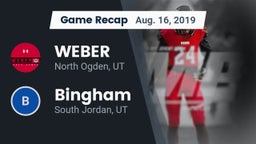 Recap: WEBER  vs. Bingham  2019