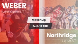 Matchup: WEBER  vs. Northridge  2019