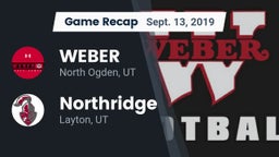 Recap: WEBER  vs. Northridge  2019