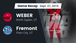Recap: WEBER  vs. Fremont  2019