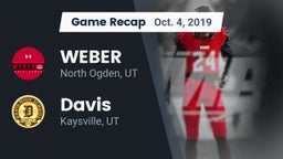 Recap: WEBER  vs. Davis  2019