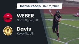 Recap: WEBER  vs. Davis  2020