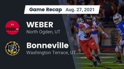 Recap: WEBER  vs. Bonneville  2021