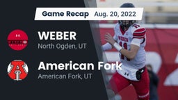 Recap: WEBER  vs. American Fork  2022
