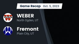 Recap: WEBER  vs. Fremont  2023