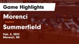 Morenci  vs Summerfield  Game Highlights - Feb. 5, 2022