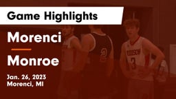 Morenci  vs Monroe  Game Highlights - Jan. 26, 2023