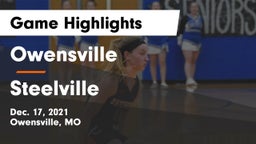 Owensville  vs Steelville  Game Highlights - Dec. 17, 2021