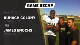 Recap: Buhach Colony  vs. James Enochs  2016