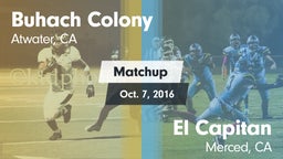 Matchup: Buhach Colony High vs. El Capitan  2016