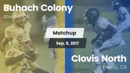 Matchup: Buhach Colony High vs. Clovis North  2017