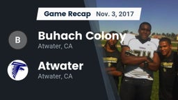 Recap: Buhach Colony  vs. Atwater  2017