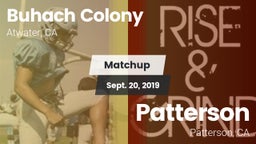 Matchup: Buhach Colony High vs. Patterson  2019