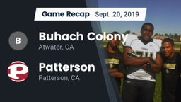 Recap: Buhach Colony  vs. Patterson  2019