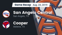 Recap: San Angelo Central  vs. Cooper  2019