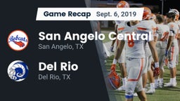 Recap: San Angelo Central  vs. Del Rio  2019
