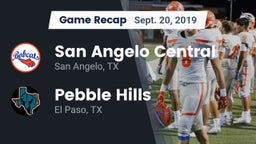 Recap: San Angelo Central  vs. Pebble Hills  2019