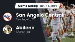 Recap: San Angelo Central  vs. Abilene  2019