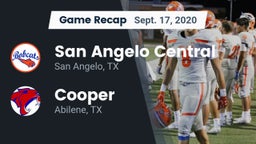 Recap: San Angelo Central  vs. Cooper  2020